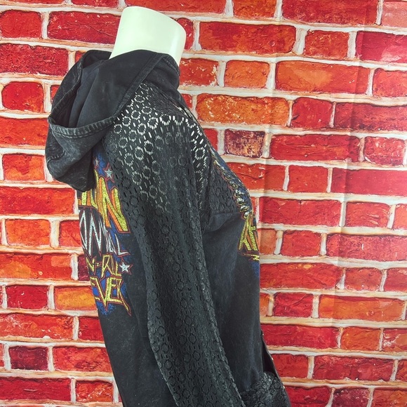 Affliction Women’s Rhinestone T-Shirt - Picture 2 of 7